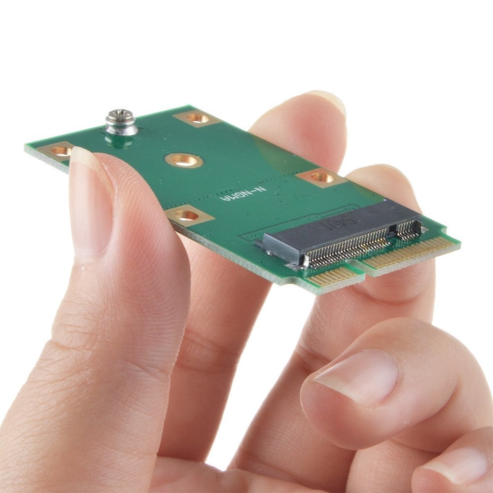 Amazon | M.2 NGFF SATA 30/42mm SSD → mSATA 50mm SSD 変換